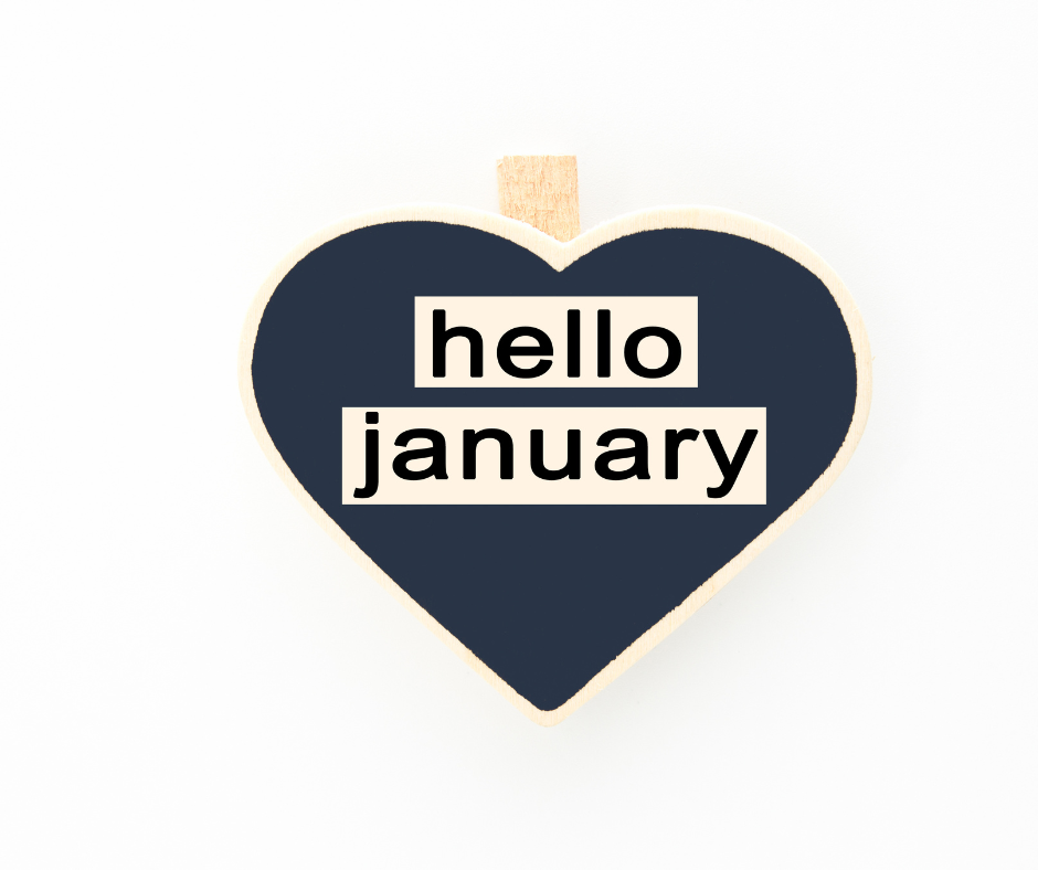 January Hashtags